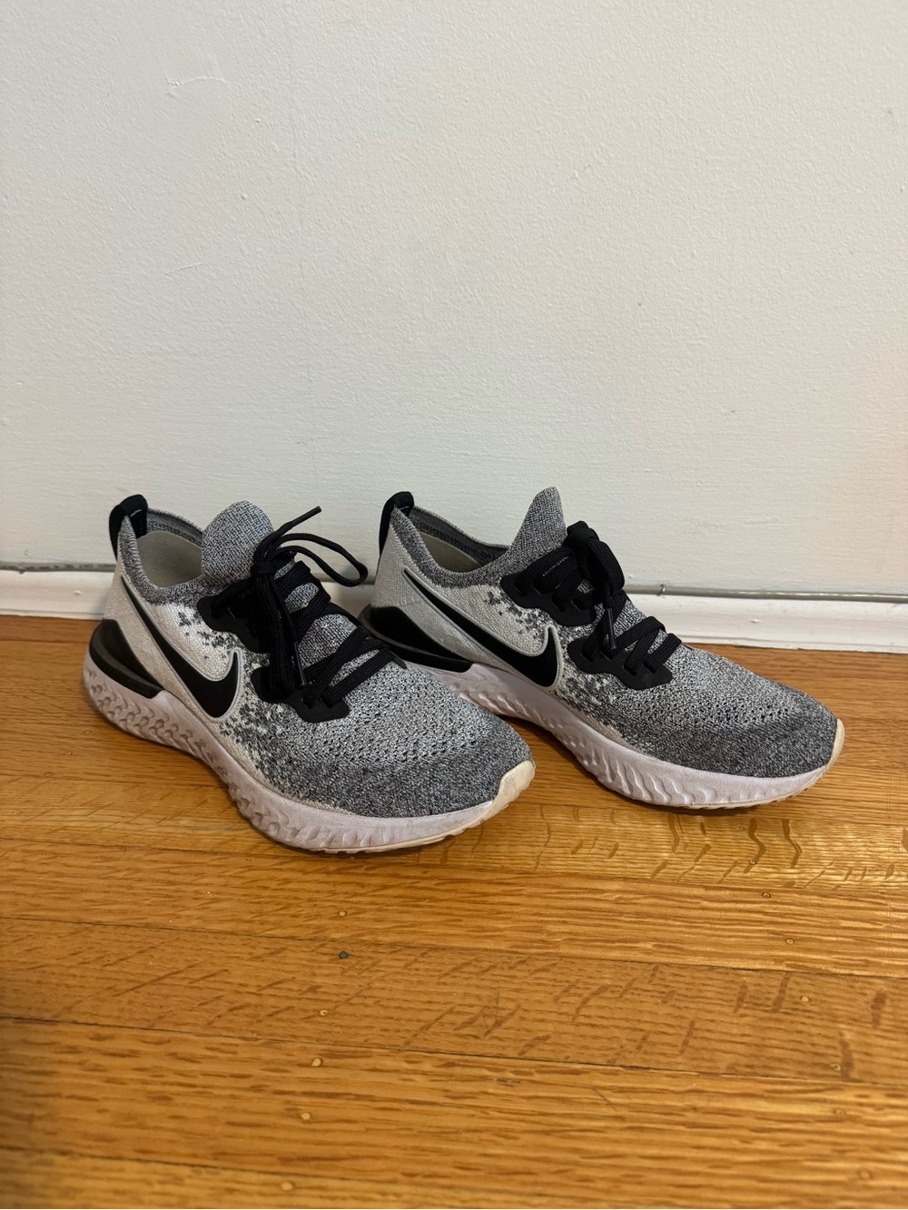 Nike React Infinity Run Flyknit. Grey and Black